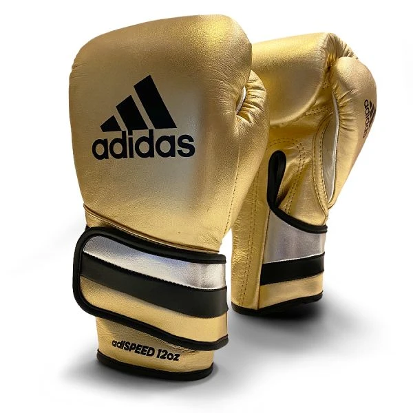 Adidas AdiSpeed Metallic Boxing Gloves - Velcro