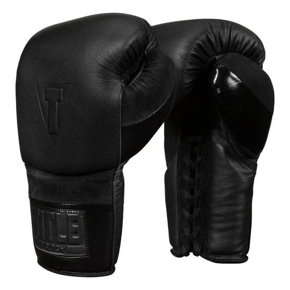 TITLE BLACK Lace Sparring Gloves 2.0