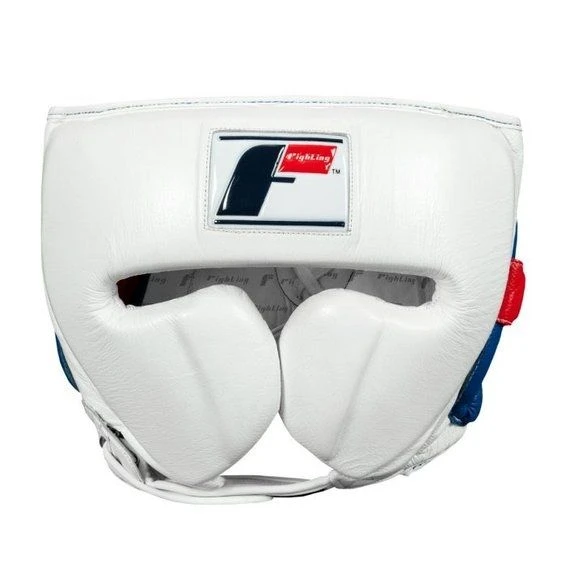 Fighting Freedom Leather Sparring Headguard