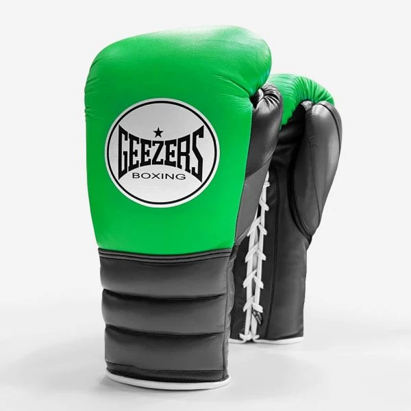 Geezers Halo Training/Sparring Boxing Gloves - Lace - Image 7