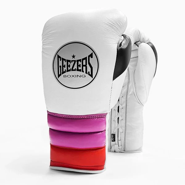 Geezers Halo Training/Sparring Boxing Gloves - Lace - Image 11