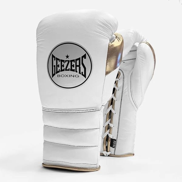Geezers Halo Training/Sparring Boxing Gloves - Lace - Image 2