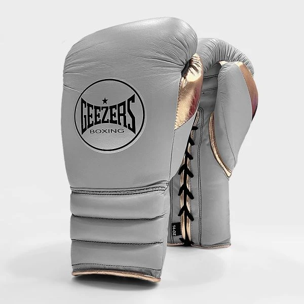 Geezers Halo Training/Sparring Boxing Gloves - Lace - Image 13