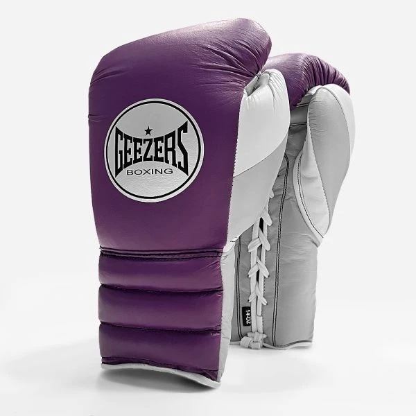 Geezers Halo Training/Sparring Boxing Gloves - Lace - Image 8