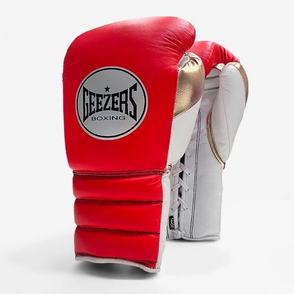 Geezers Halo Training/Sparring Boxing Gloves - Lace - Image 9