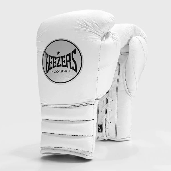 Geezers Halo Training/Sparring Boxing Gloves - Lace - Image 16