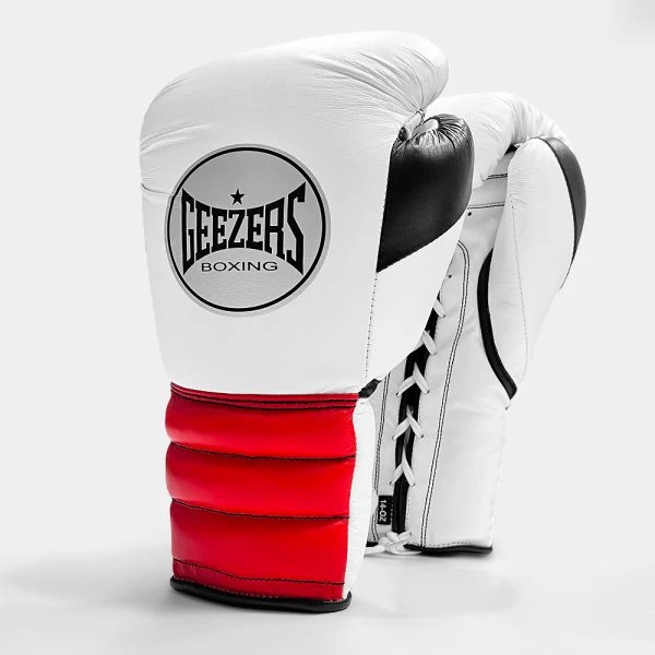Geezers Halo Training/Sparring Boxing Gloves - Lace - Image 15