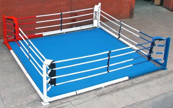 Geezers Club Fixed Floor Mounted Boxing Ring (No Flooring) - Image 3