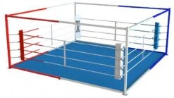 Geezers Freestanding Floor Boxing Ring (With Flooring)