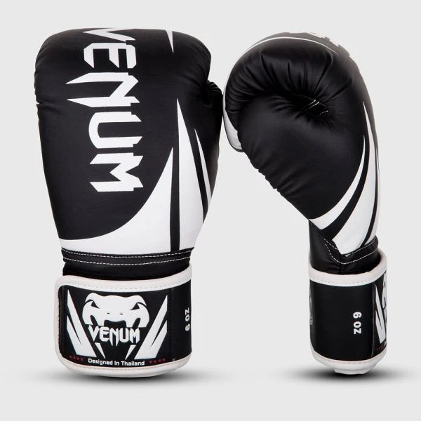 Venum Challenger 2.0 Kids Boxing Gloves - Black/White