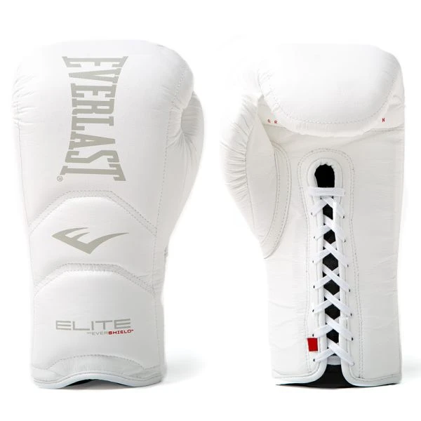Everlast Elite 2020 Training Boxing Gloves - Lace - Image 2