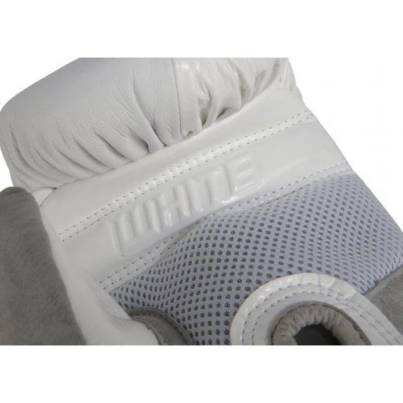 TITLE White Heavy Bag Gloves - Image 4